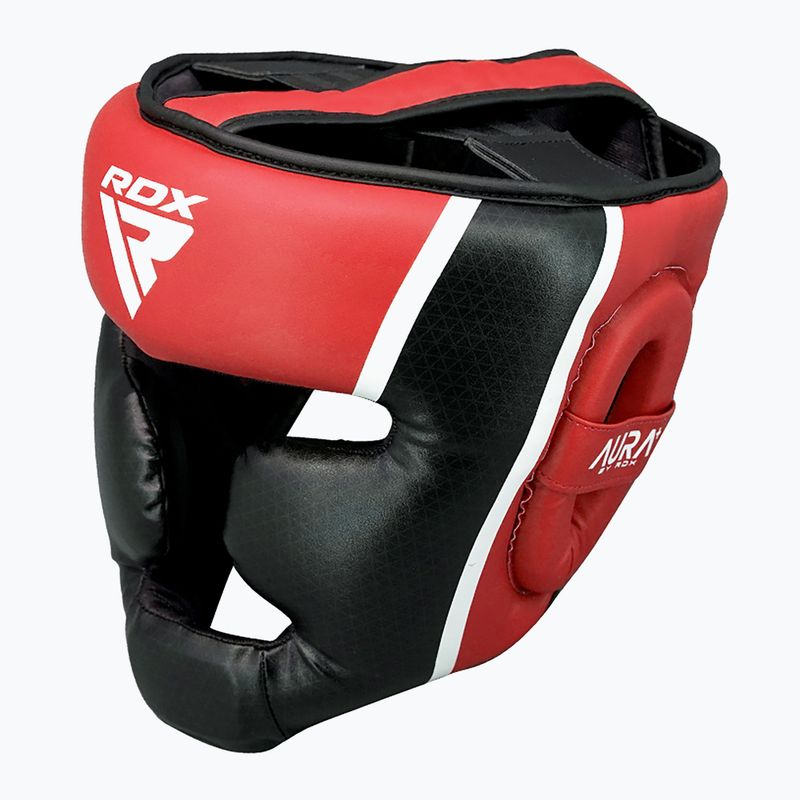 Боксерський шолом RDX Head Guard Aura Plus T-17 червоний 4