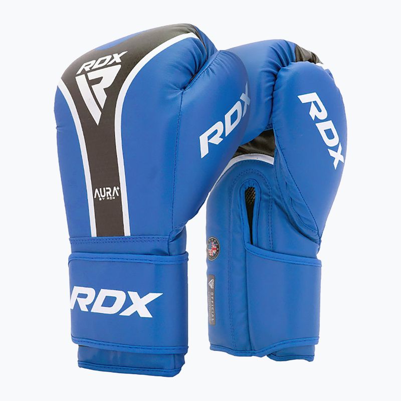 Боксерські рукавички RDX Boxing Aura Plus T-17 сині 2