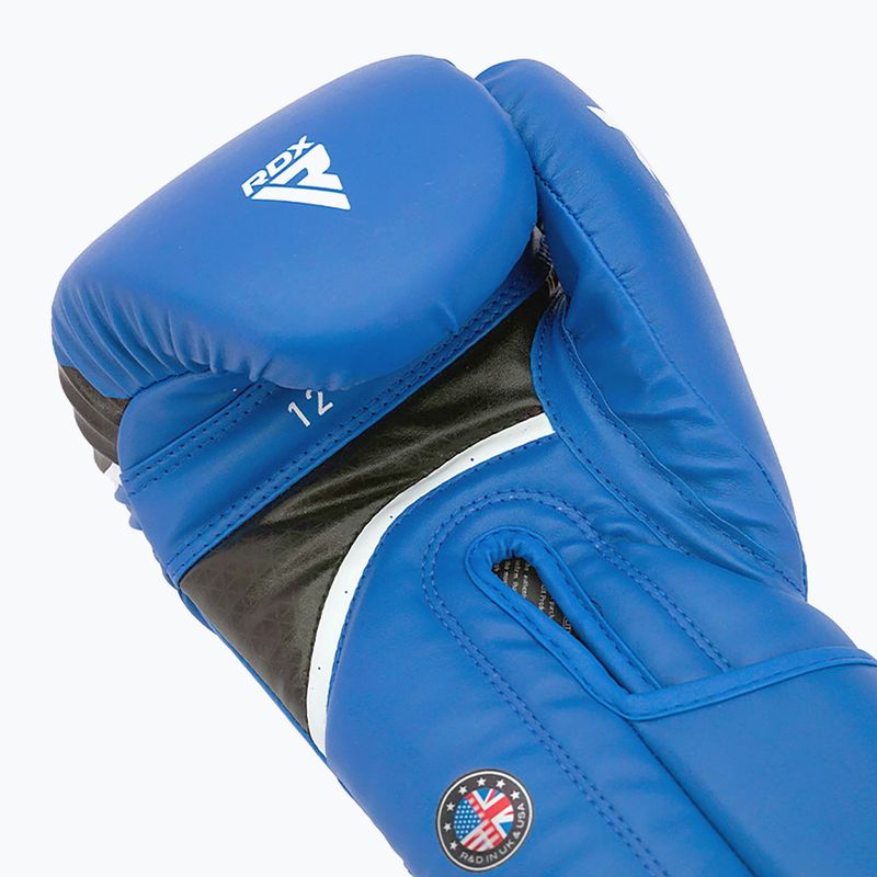 Боксерські рукавички RDX Boxing Aura Plus T-17 сині 6