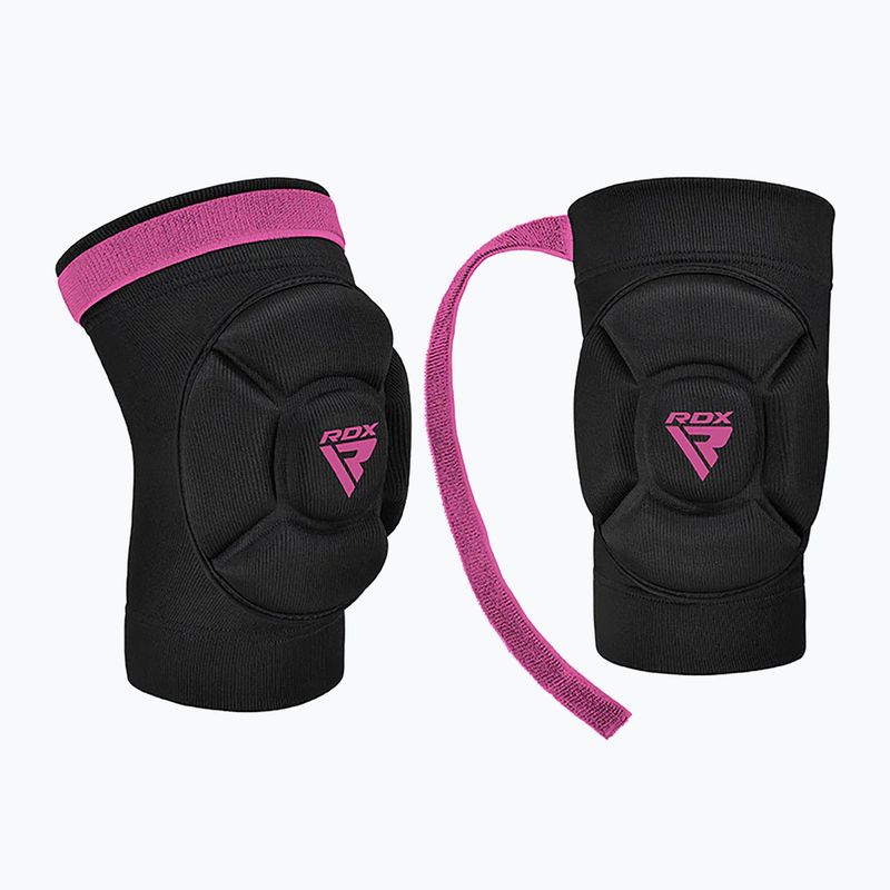 Захист на коліна RDX K5 Hosiery Knee Foam black/pink 3
