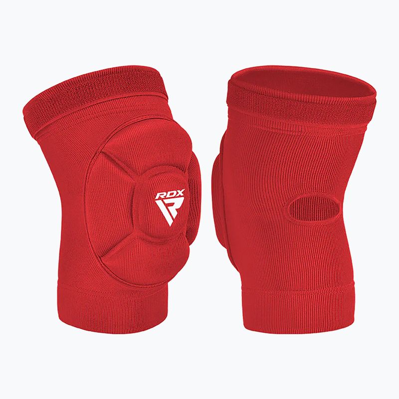 Захист на коліна RDX K5 Hosiery Knee Foam red/white 2