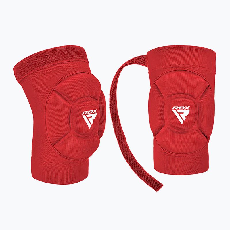 Захист на коліна RDX K5 Hosiery Knee Foam red/white 3