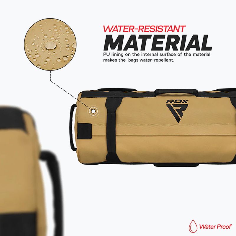 Боксерська груша RDX Fitness Sand khaki 8