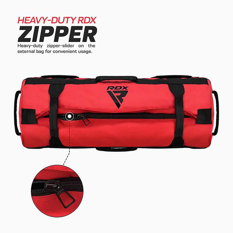 Боксерська груша RDX Fitness Sand red 7