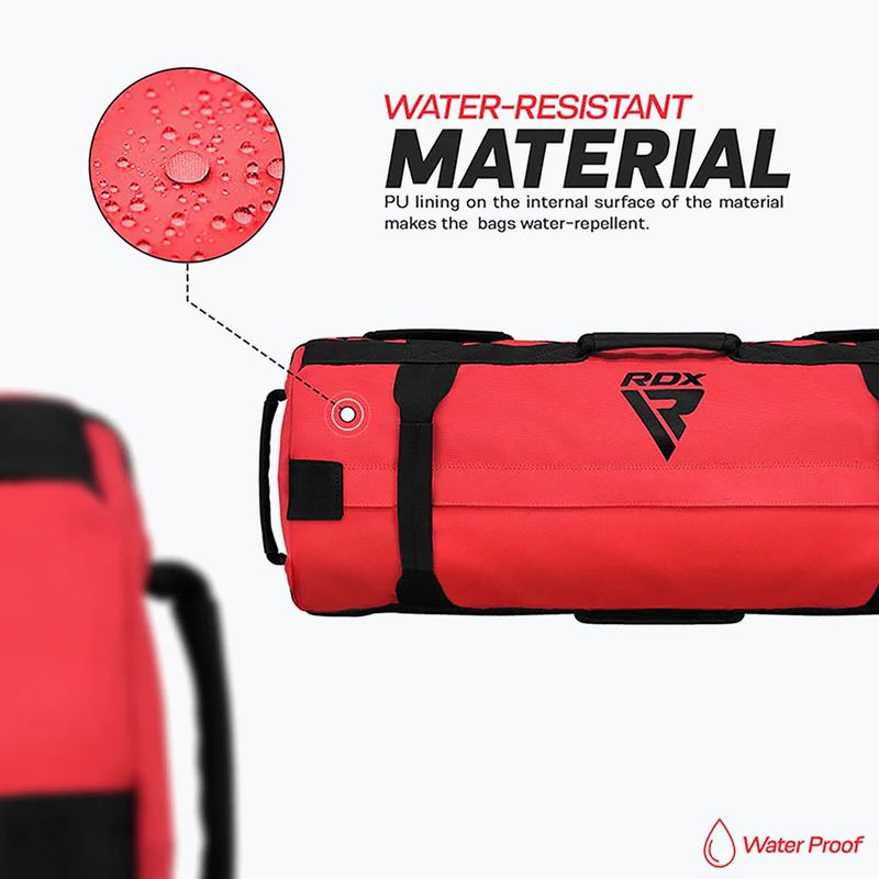 Боксерська груша RDX Fitness Sand red 8