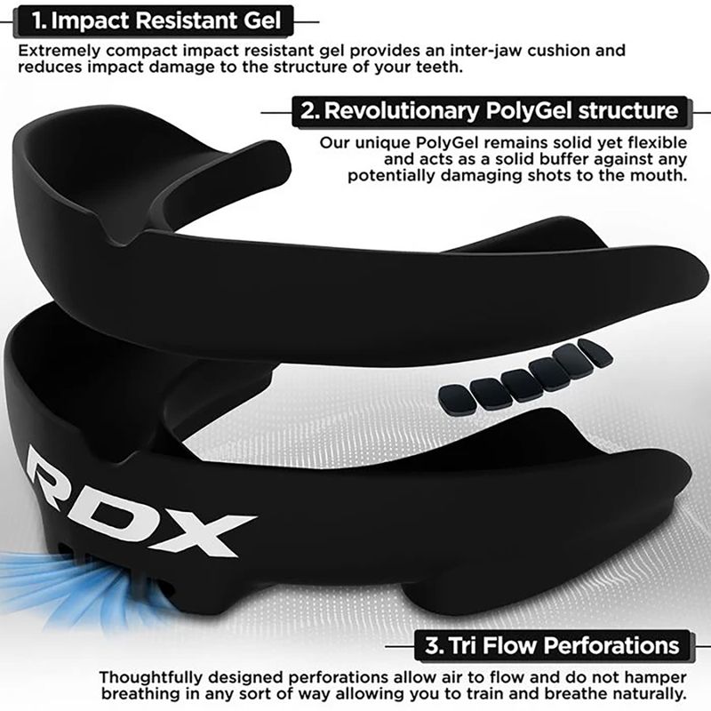 Захист щелепи RDX Mouth Guard black 2