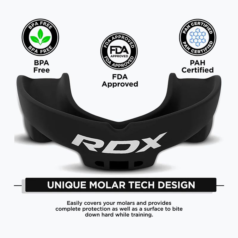 Захист щелепи RDX Mouth Guard black 3