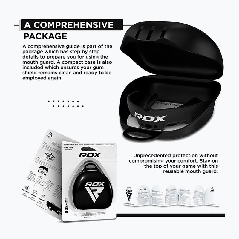 Захист щелепи RDX Mouth Guard black 4