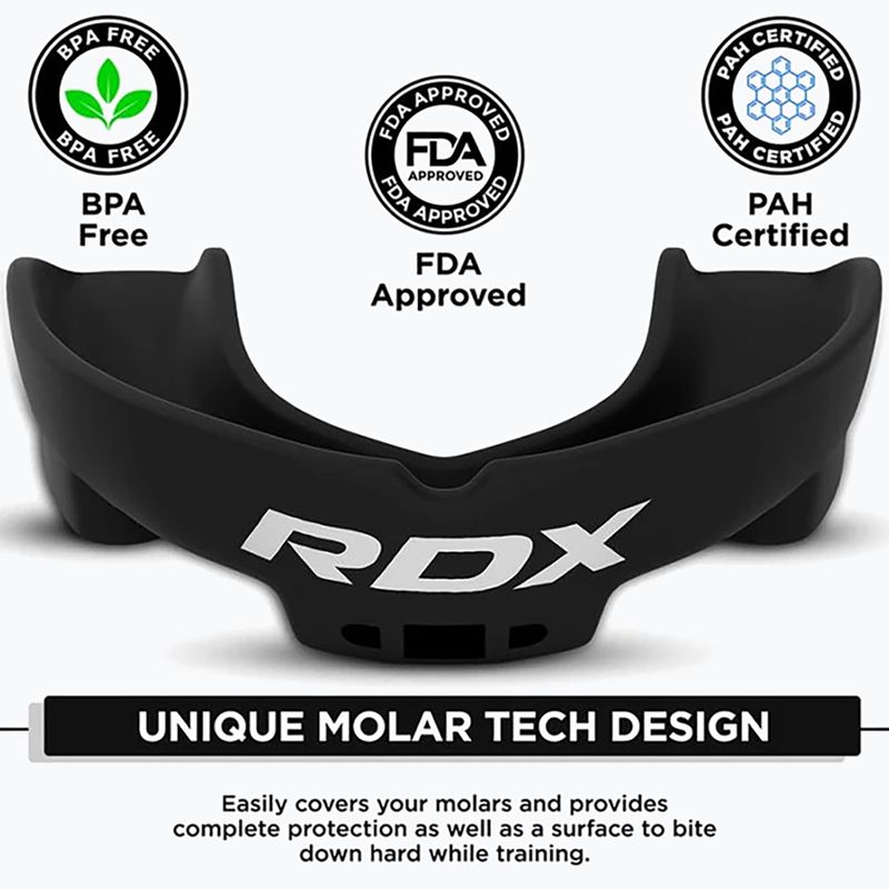 Захист щелепи дитячий RDX Mouth Junior black 3