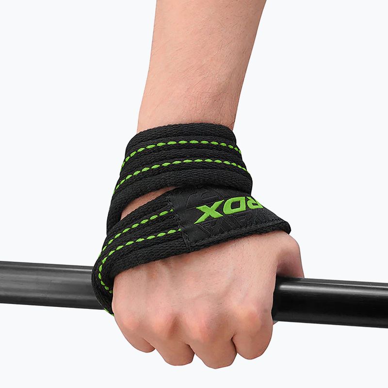Ремені для важкої атлетики RDX Weight Lifting 8 Figure Strap army green 2