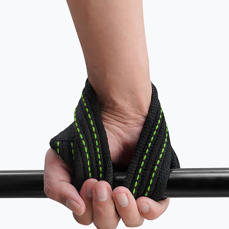 Ремені для важкої атлетики RDX Weight Lifting 8 Figure Strap army green 3
