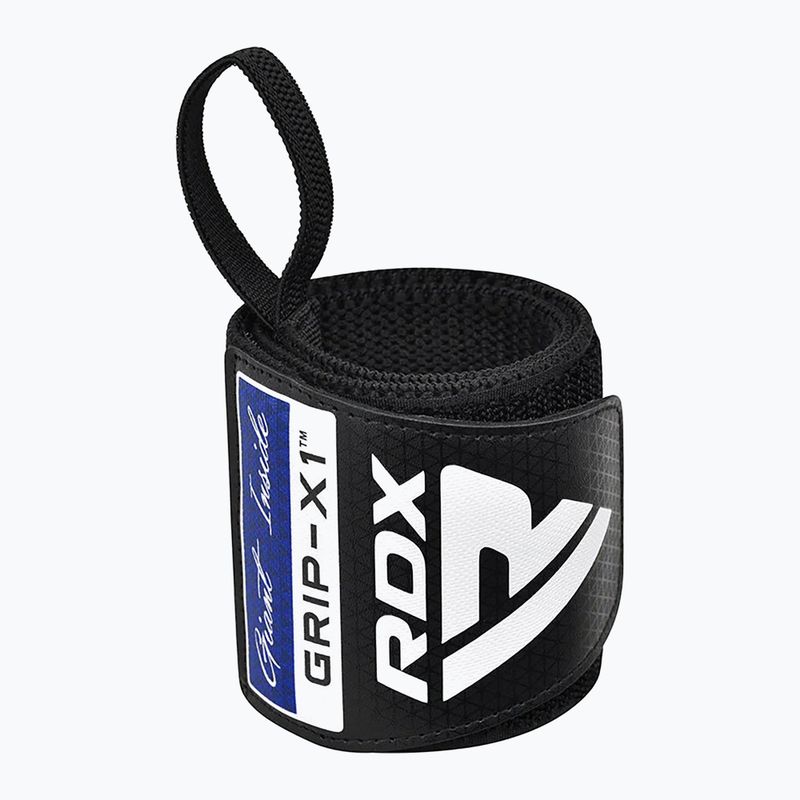 Бандаж для зап'ясть RDX WR11 Gym Wirst Wrap black/blue