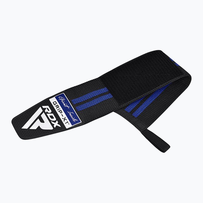 Бандаж для зап'ясть RDX WR11 Gym Wirst Wrap black/blue 3