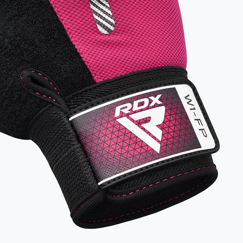 Рукавички для тренувань RDX W1F Full Finger pink 5