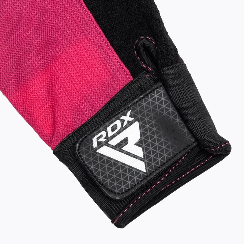 Рукавички для тренувань RDX W1F Full Finger pink 5
