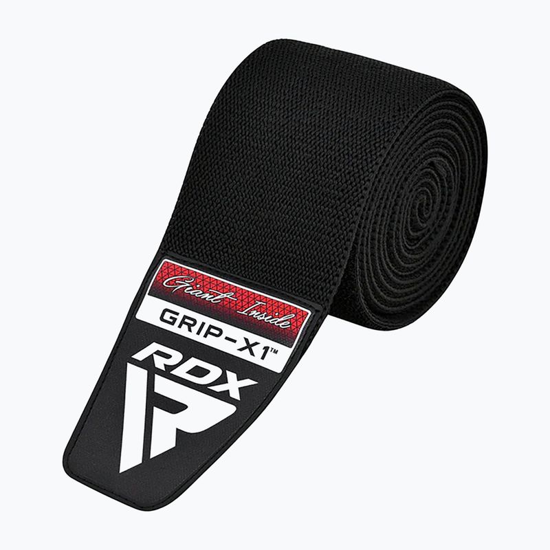 Пов'язки на коліна RDX Gym Knee Wraps K1 black 3