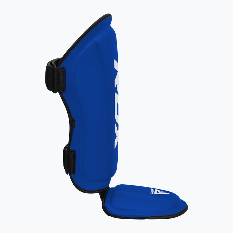 Захист гомілок та стоп RDX T1 Shin Instep guards blue/white 4