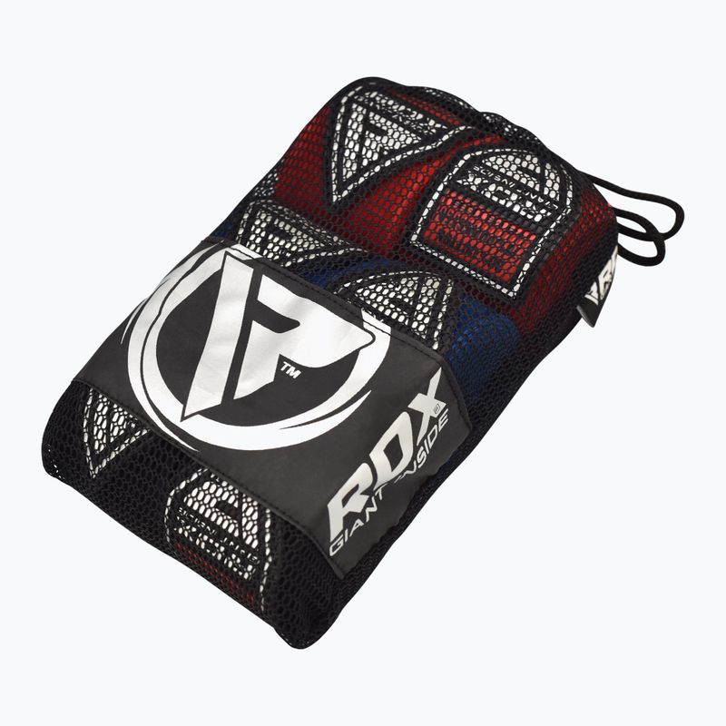 Боксерські бинти RDX Hand Wraps Combine Plus червоний/чорний/синій 5