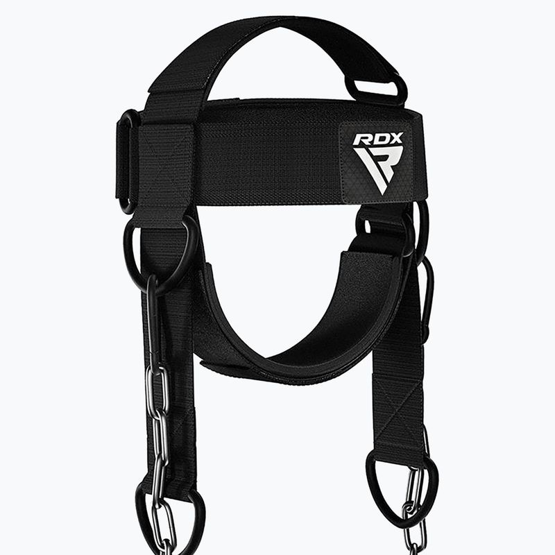 Пояс для важкої атлетики RDX H2 Neck Harness For Weight Lifting black