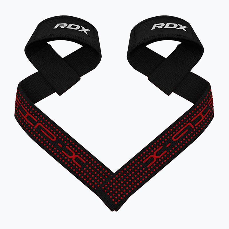 Напульсники для важкої атлетики RDX S4 Weightlifting Wrist Straps black 2