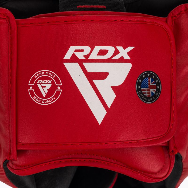 Шолом боксерський RDX Boxing Head Guard AS1 red 5