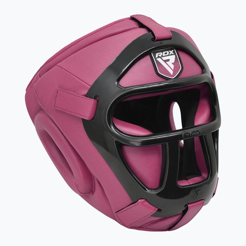 Шолом боксерський RDX Guard Grill T1 pink
