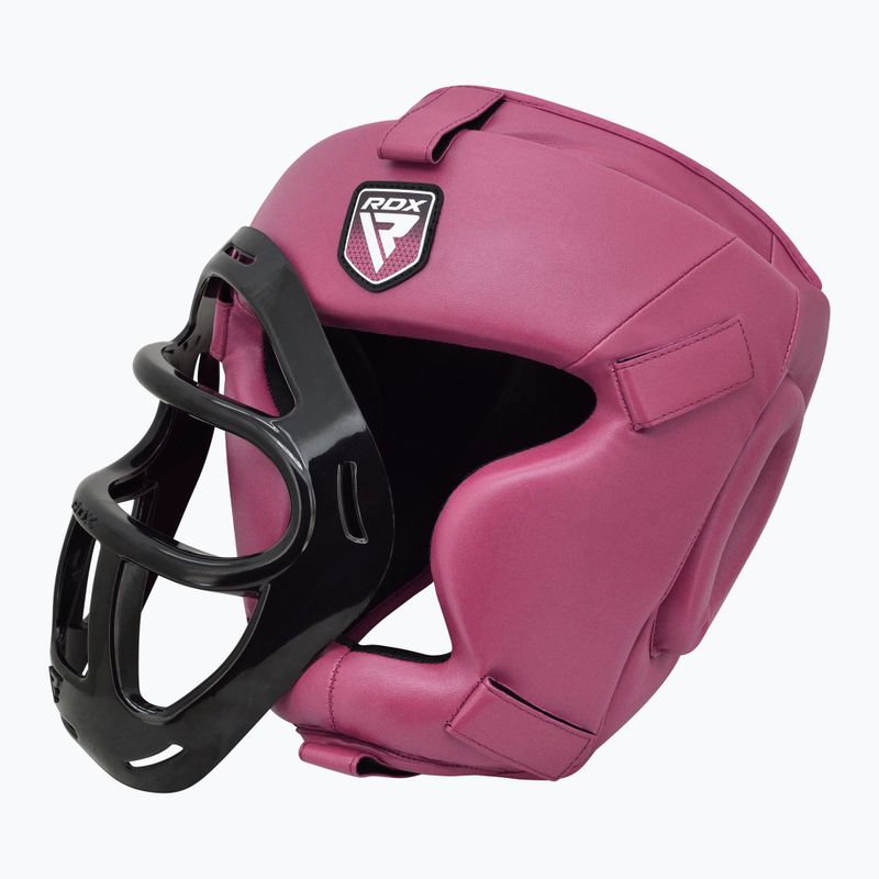 Шолом боксерський RDX Guard Grill T1 pink 3