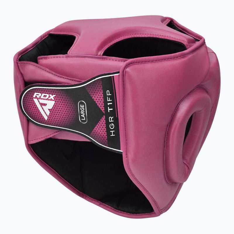 Шолом боксерський RDX Guard Grill T1 pink 5