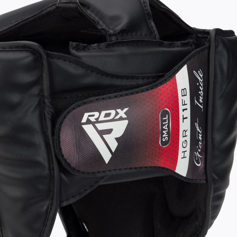 Боксерський шолом RDX Guard Grill T1 чорний 4