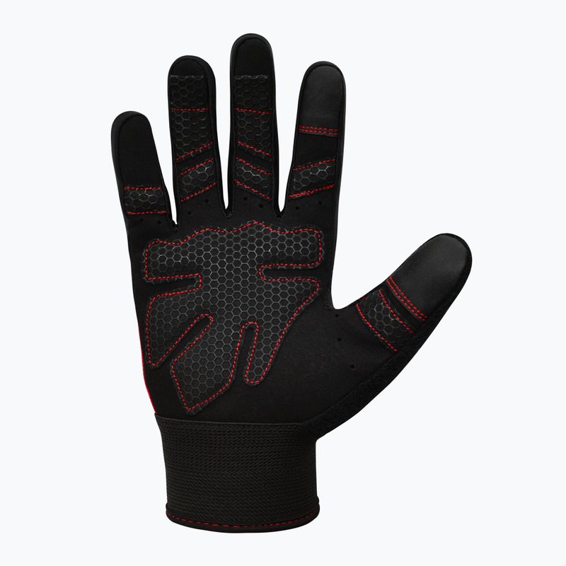Тренувальні рукавички RDX W1F Full Finger червоні 6