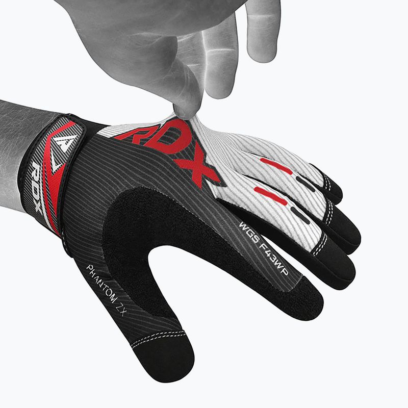 Рукавиці тренувальні RDX Sublimation F43 чорно-білі WGS-F43WP 7