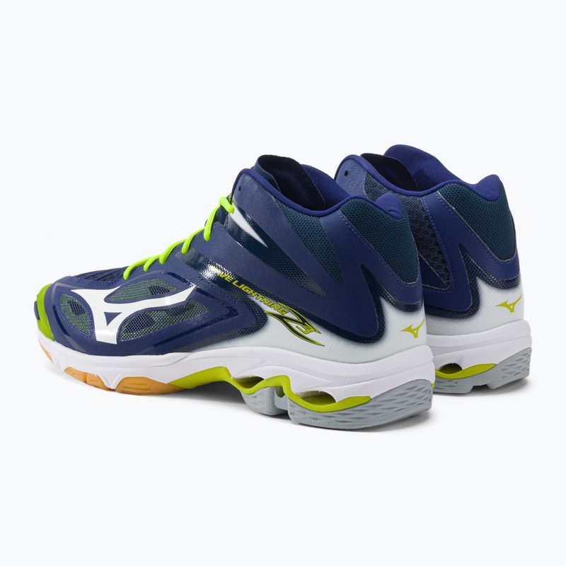 Кросівки для волейболу чоловічі Mizuno Wave Lightning Z3 Mid сині V1GA170571 3