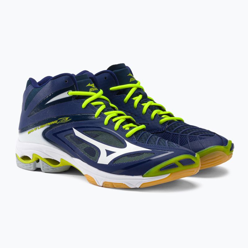 Кросівки для волейболу чоловічі Mizuno Wave Lightning Z3 Mid сині V1GA170571 5