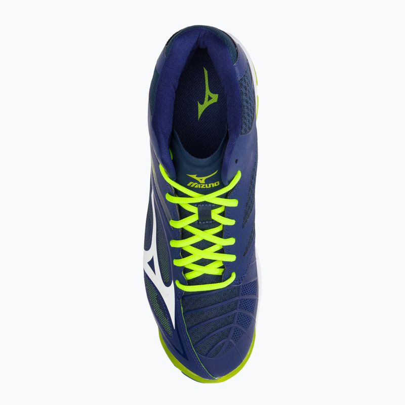 Кросівки для волейболу чоловічі Mizuno Wave Lightning Z3 Mid сині V1GA170571 6