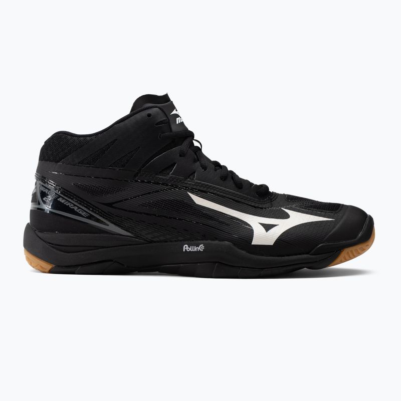 Кросівки для волейболу чоловічі Mizuno Wave Mirage 2 Mid  чорні X1GA176099 2