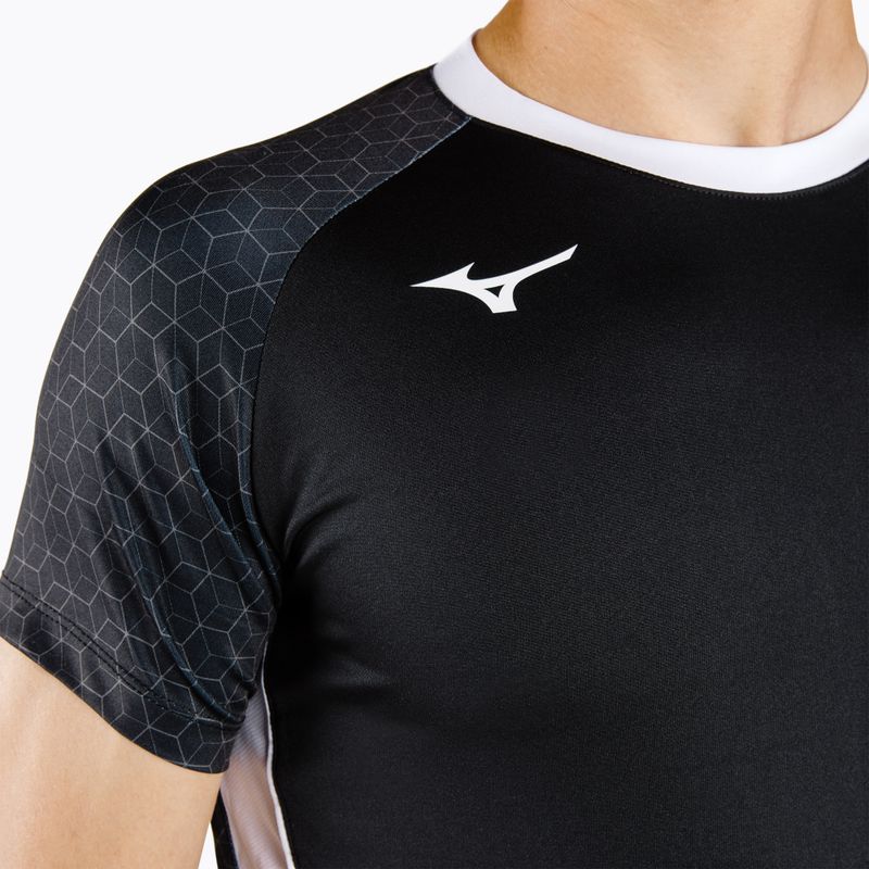 Футболка матчева чоловіча Mizuno Premium High-Kyu чорна V2EA700209 4