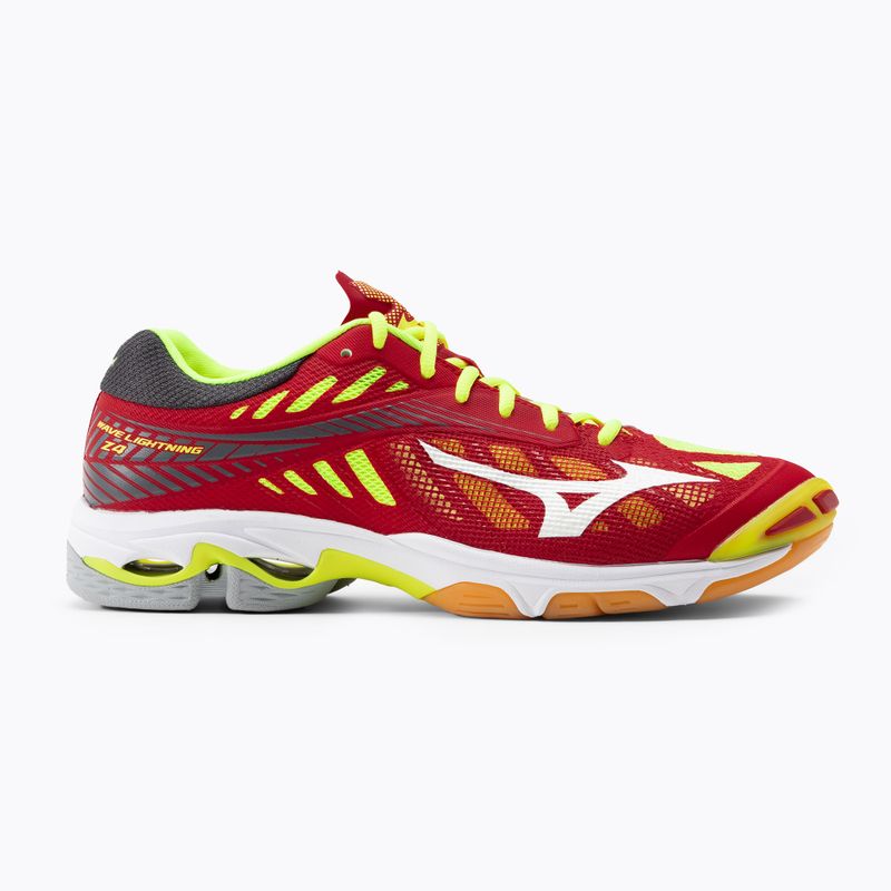 Кросівки для волейболу чоловічі Mizuno Wave Lightning Z4  червоні V1GA180001 2