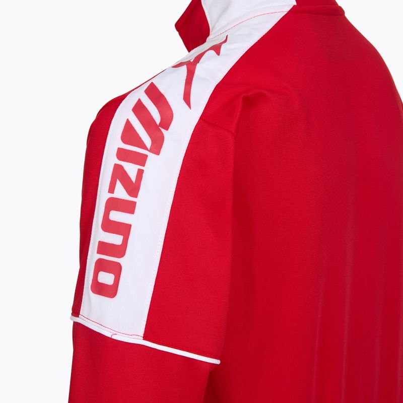 Кофта тренувальна дитяча Mizuno Knitted Track red 3