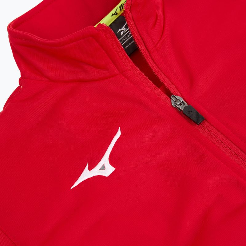 Кофта тренувальна дитяча Mizuno Knitted Track red 4
