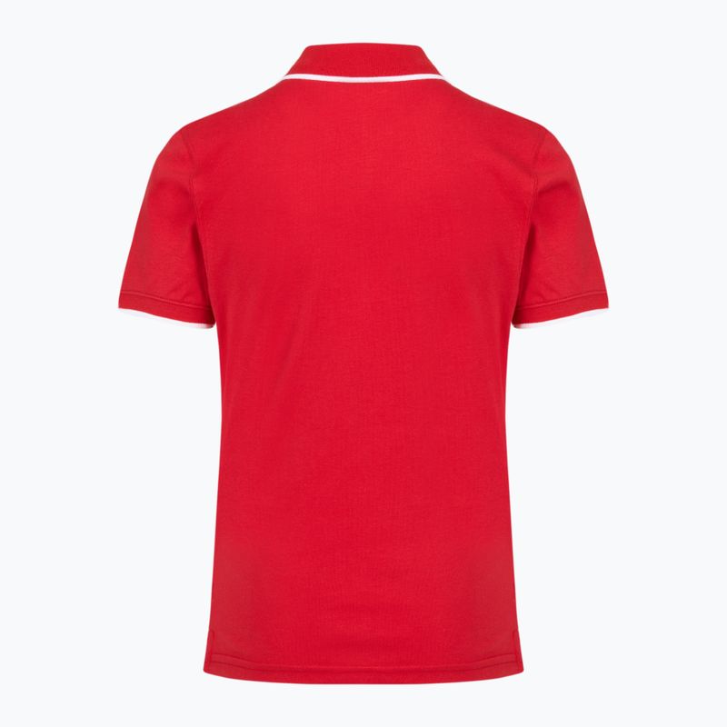 Футболка дитяча Mizuno Polo red/white 2