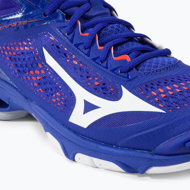 Кросівки для волейболу чоловічі Mizuno Wave Lightning Z5 Mid сині V1GA190500 7