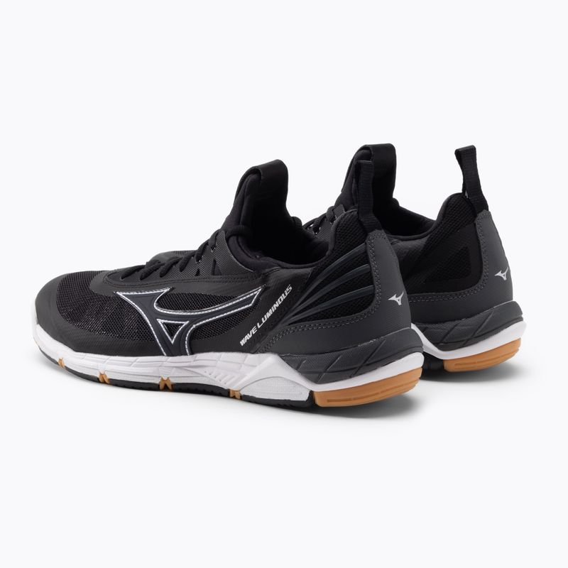 Волейбольні кросівки чоловічі Mizuno Wave Luminous чорні V1GA182010 3