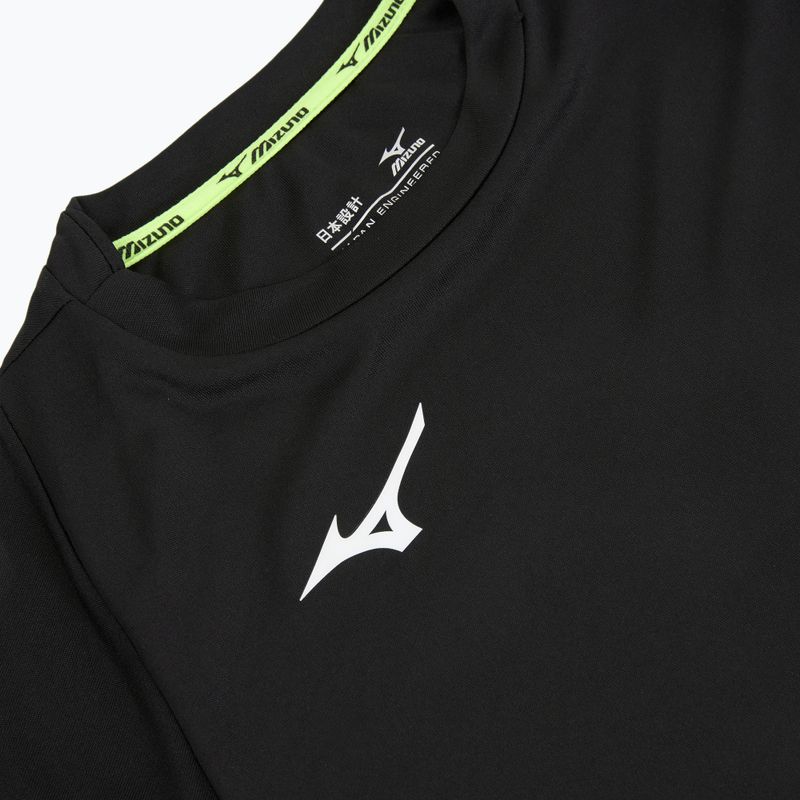 Футболка для тренувань дитяча Mizuno Core SS black/black 3