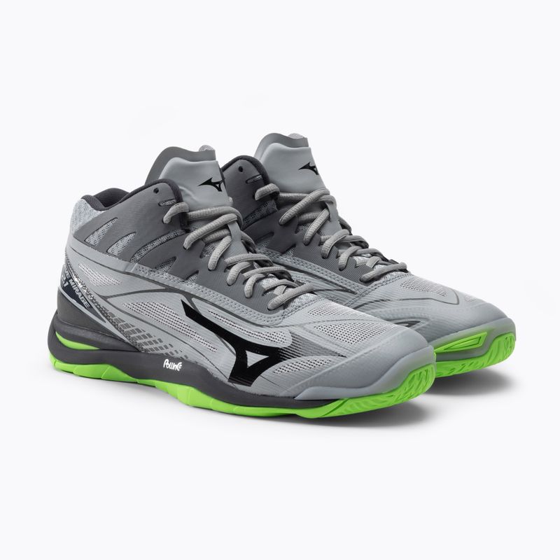 Кросівки для волейболу чоловічі Mizuno Wave Mirage 2.1 Mid зелені X1GA187037 5