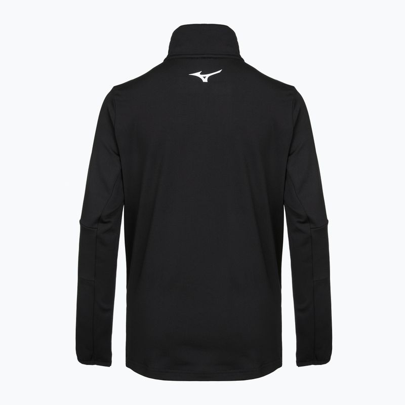 Кофта флісова дитяча Mizuno Shizuoka Tech Fleece whitenavy 2