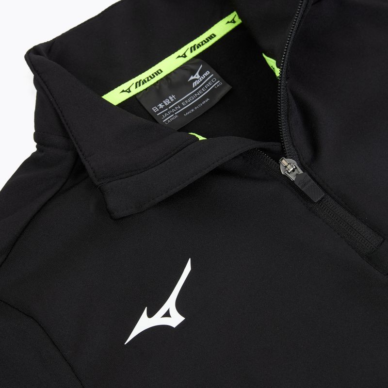 Кофта флісова дитяча Mizuno Shizuoka Tech Fleece whitenavy 3