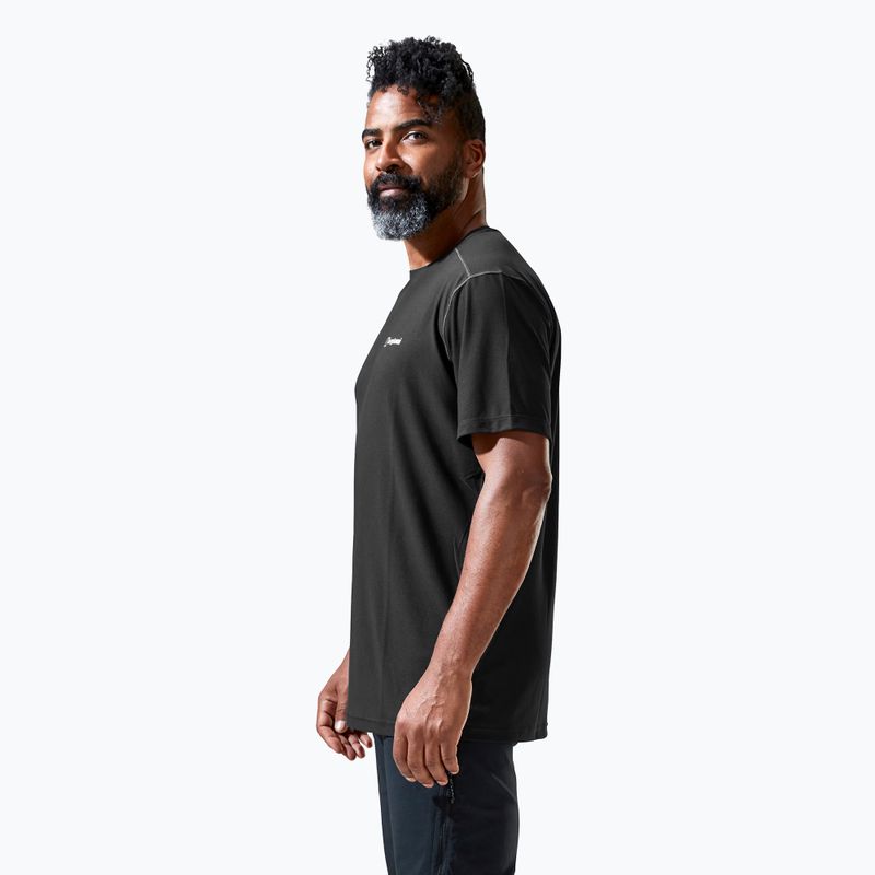 Чоловіча футболка Berghaus 24/7 Tech Basecrewss чорна/чорна 4