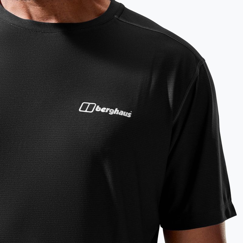 Чоловіча футболка Berghaus 24/7 Tech Basecrewss чорна/чорна 5