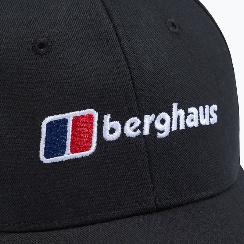 Бейсболка Berghaus Logo Recognition чорна/чорна 3