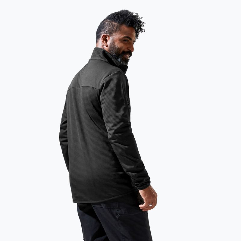 Кофта трекінгова чоловіча Berghaus Keppla black/black 5